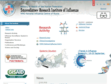 Tablet Screenshot of mail.influenza.spb.ru